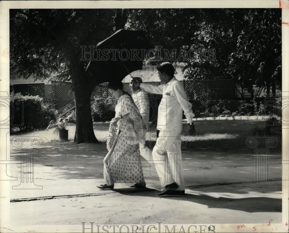 1971 Press Photo Indian Prime Minister Indira Gandhi - RRW08213 - Historic Images