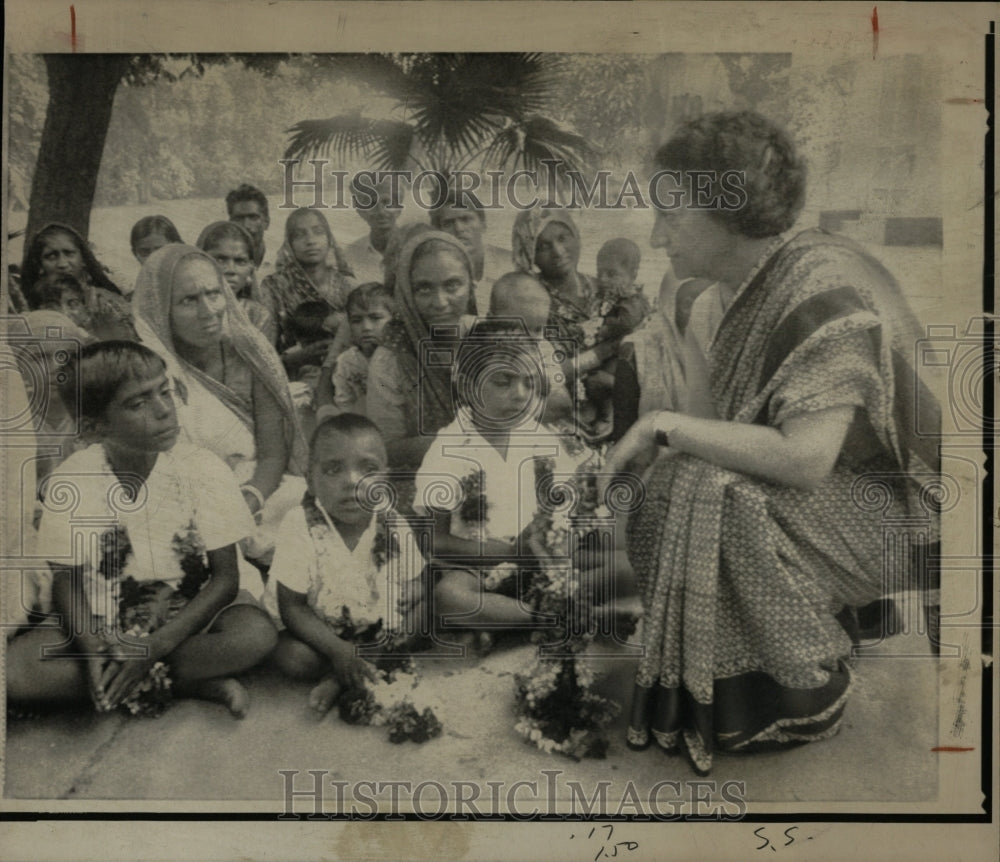 1972 Press Photo Indira Ghandi Indian Prime Minister - RRW08219 - Historic Images