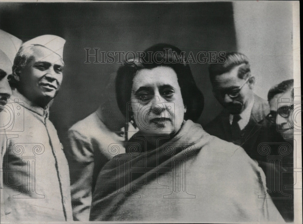 1966 Press Photo Indira Gandhi Indian Prime Minister - RRW08223 - Historic Images