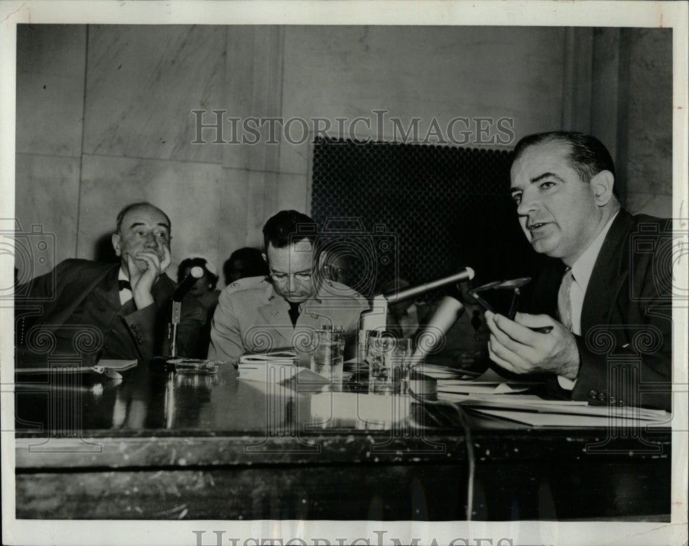 1968 Press Photo Senator Joseph McCarthy Hearings - RRW08231 - Historic Images