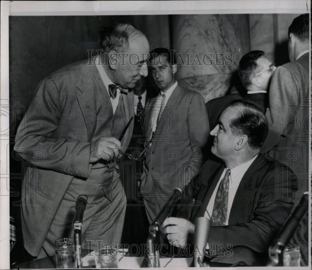 1954 Press Photo Welch Senator Joseph McCarthy - RRW08275 - Historic Images