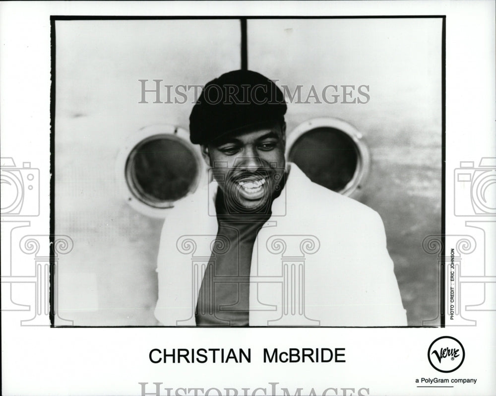 1993 Press Photo Jazz Bassist Christian McBride - RRW08331 - Historic Images