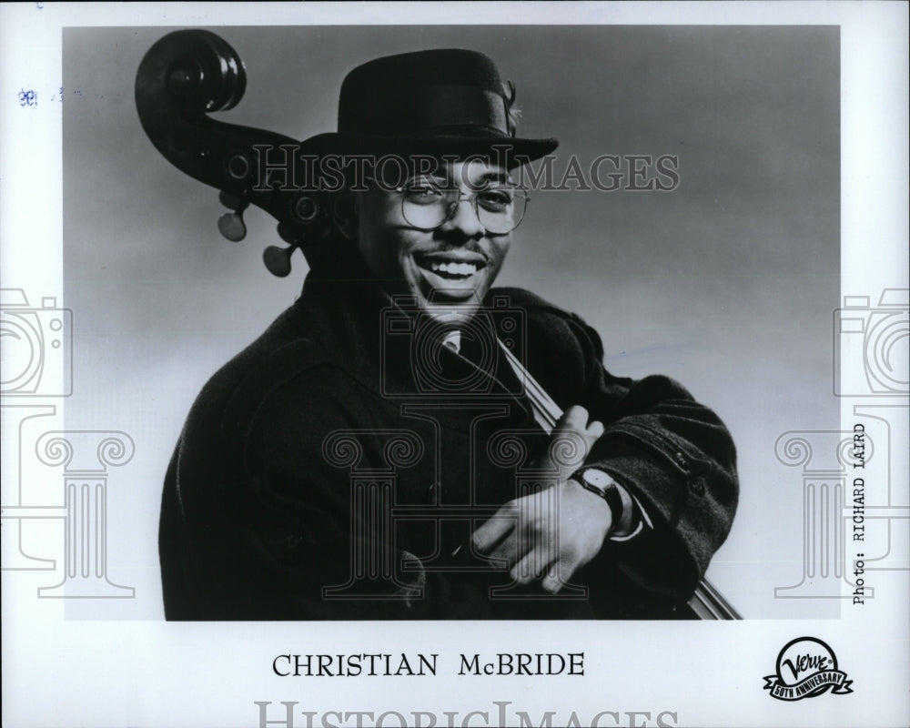 1995 Press Photo Christian McBride Jazz Bassist - RRW08333 - Historic Images