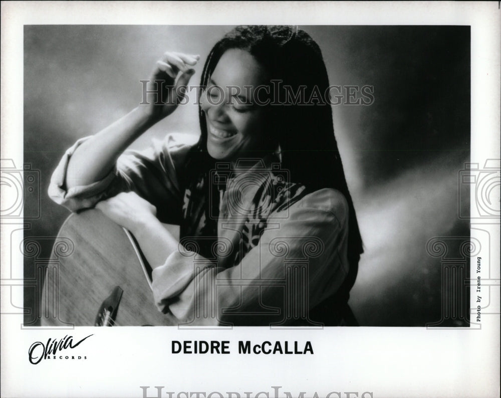 1994 Press Photo American Singer Deidre McCalla - RRW08335 - Historic Images