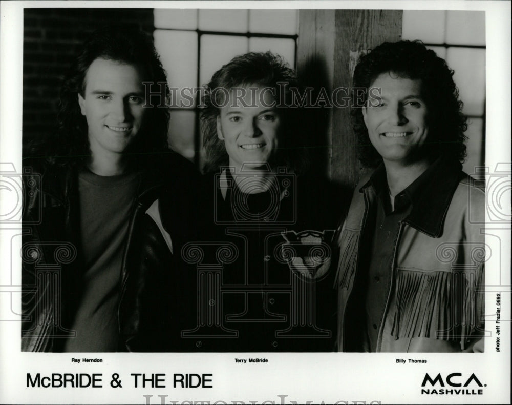 1992 Press Photo Country McBride &amp; the Ride - RRW08343 - Historic Images