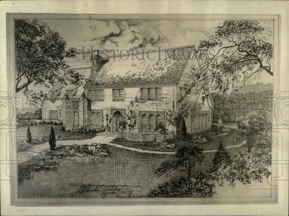 1927 Press Photo William J. Geddis Denver Businessman - RRW08357 - Historic Images