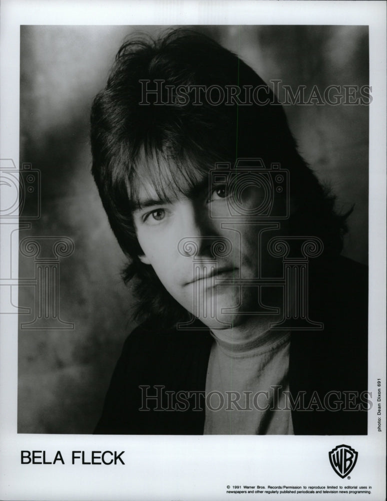 1992 Press Photo Bela Fleck Banjo Player Musician - RRW08465 - Historic Images