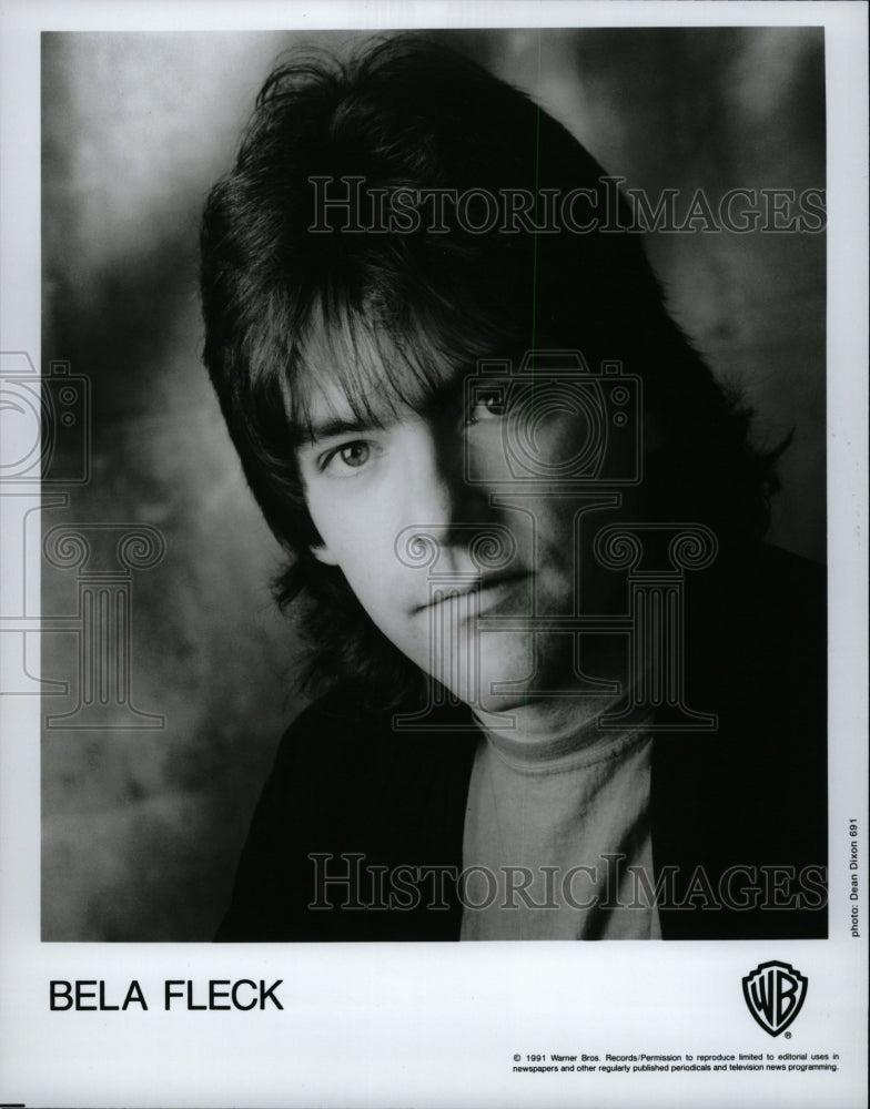 1992 Press Photo Banjo Player Bela Fleck - RRW08467 - Historic Images