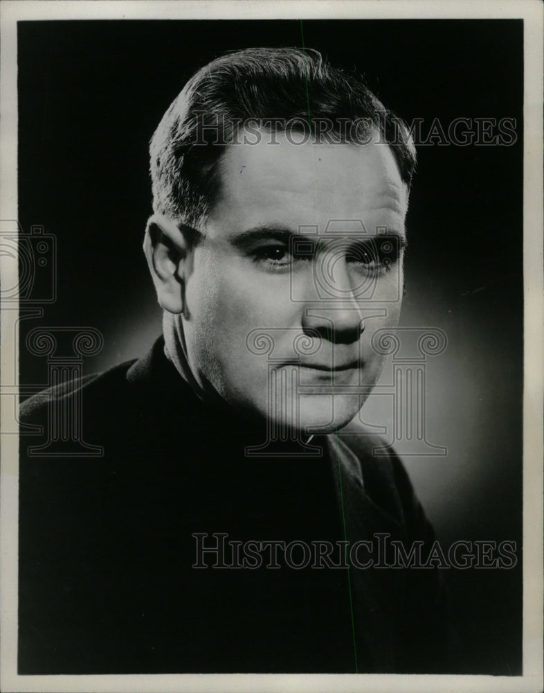 1956 Press Photo Reverend Schmitt Boys Town Choir - RRW08487 - Historic Images