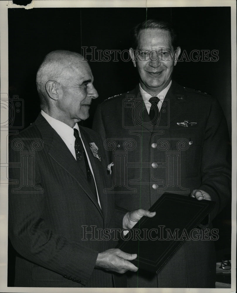 1960 Press Photo James Doolittle Roscoe WilsonAir Force - RRW08525 - Historic Images