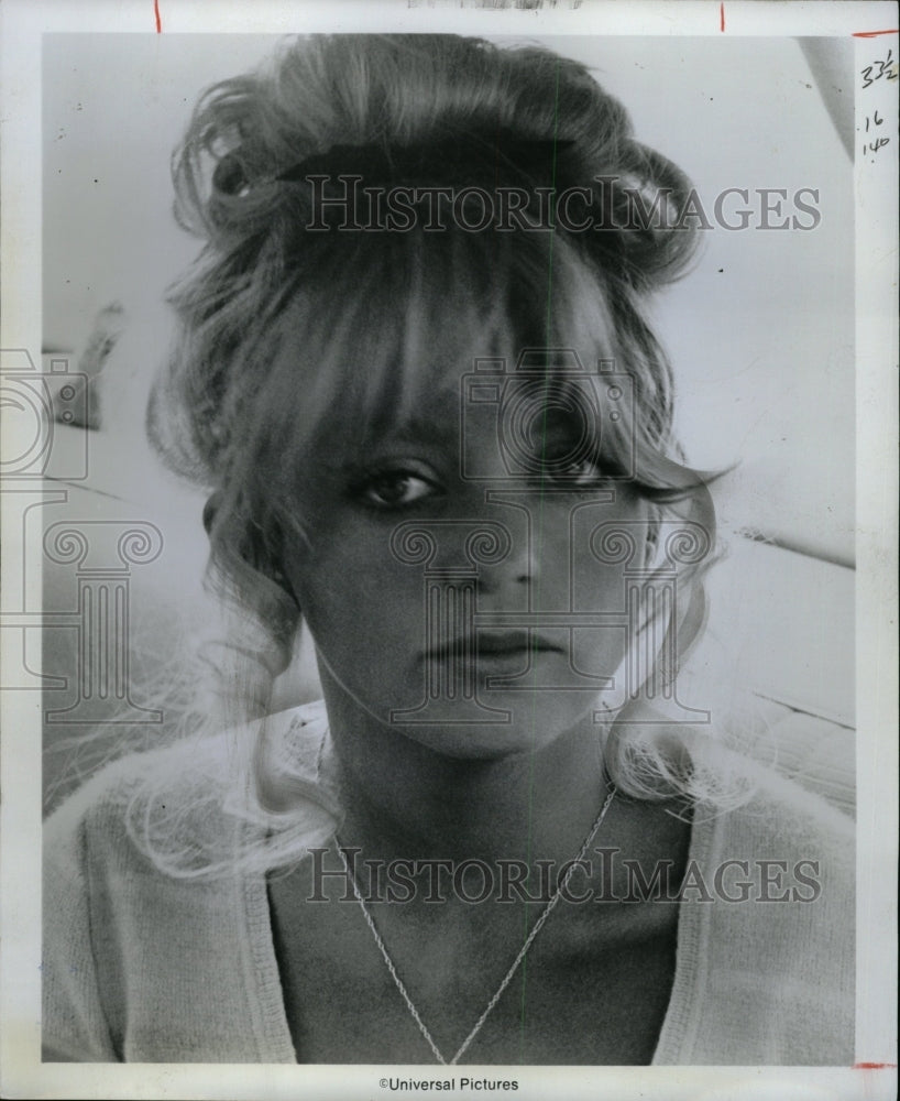 1973 Press Photo Goldie Hawn/Actress/Director/Singer - RRW08557 - Historic Images