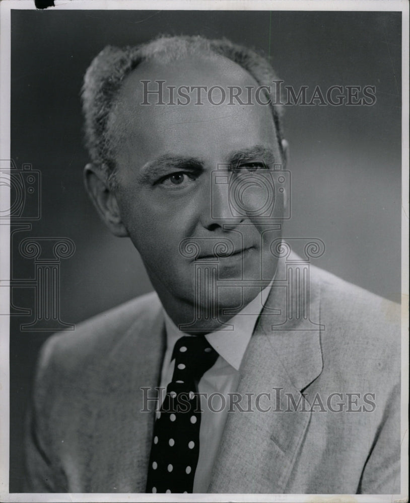 1958 Press Photo John W. Fitzgerald Lawyer Michigan - RRW08689 - Historic Images