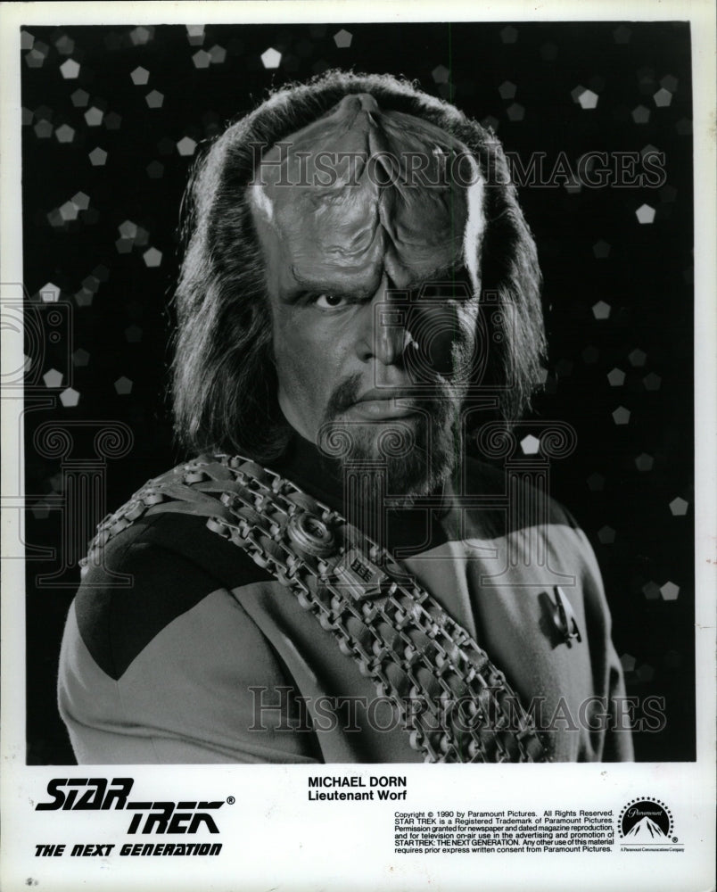 1994 Press Photo Actor Michael Dorn - RRW08711 - Historic Images