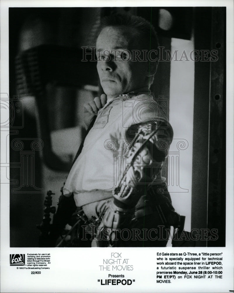 1993 Press Photo Ed Gale Actor Lifepod - RRW08759 - Historic Images