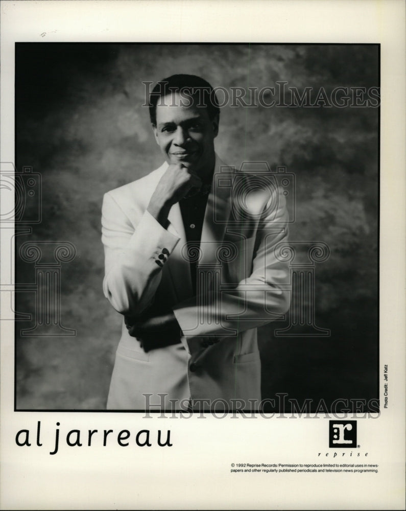 1993 Press Photo Al Jarreau/Jazz Singer/Grammy Award - RRW08813 - Historic Images