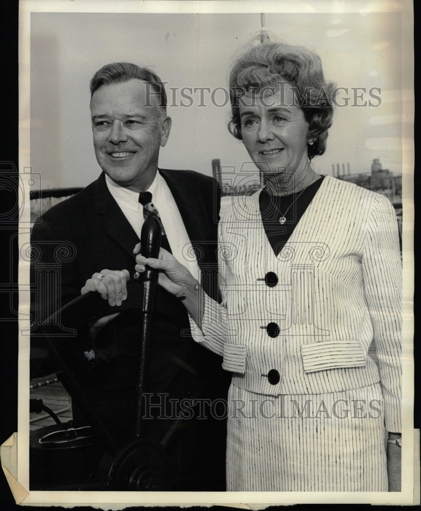 1967 Press Photo F.C. Bud and Mrs. Hiliker - RRW08847 - Historic Images