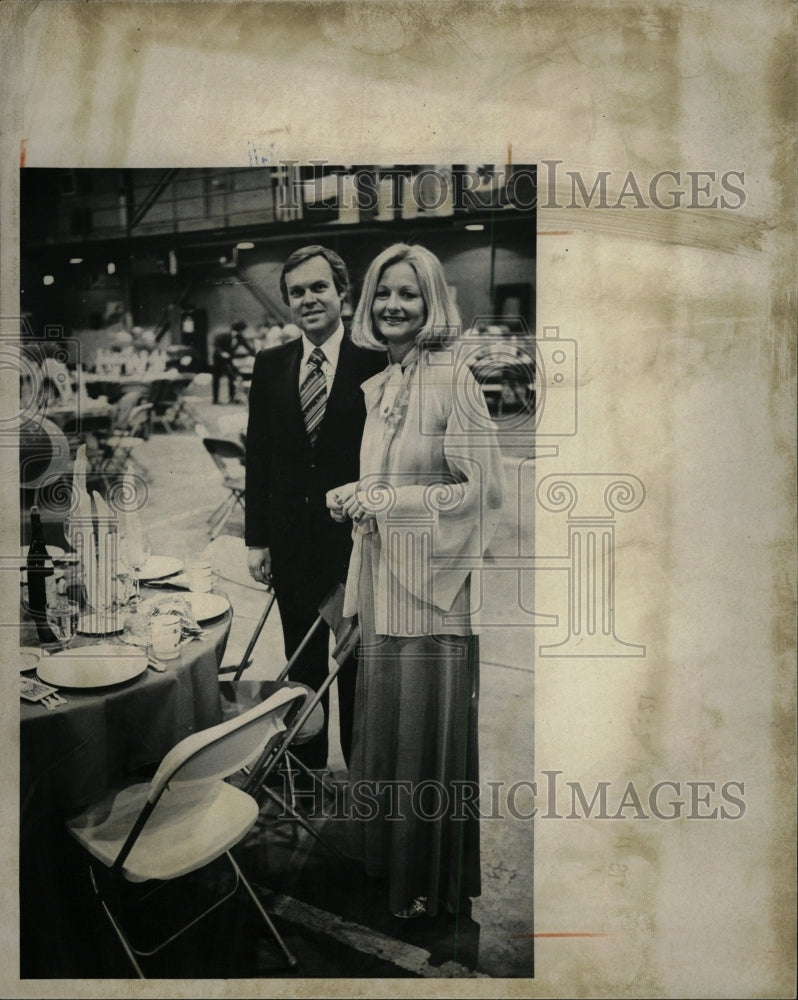 1976 Press Photo Mr./Mrs. Carrick Hill/Dinner Benefit - RRW08867 - Historic Images
