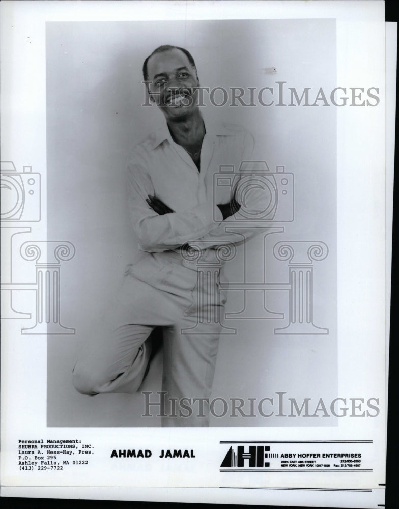 1992 Press Photo Ahmad Jamal Jazz Musician Pianist - RRW08897 - Historic Images