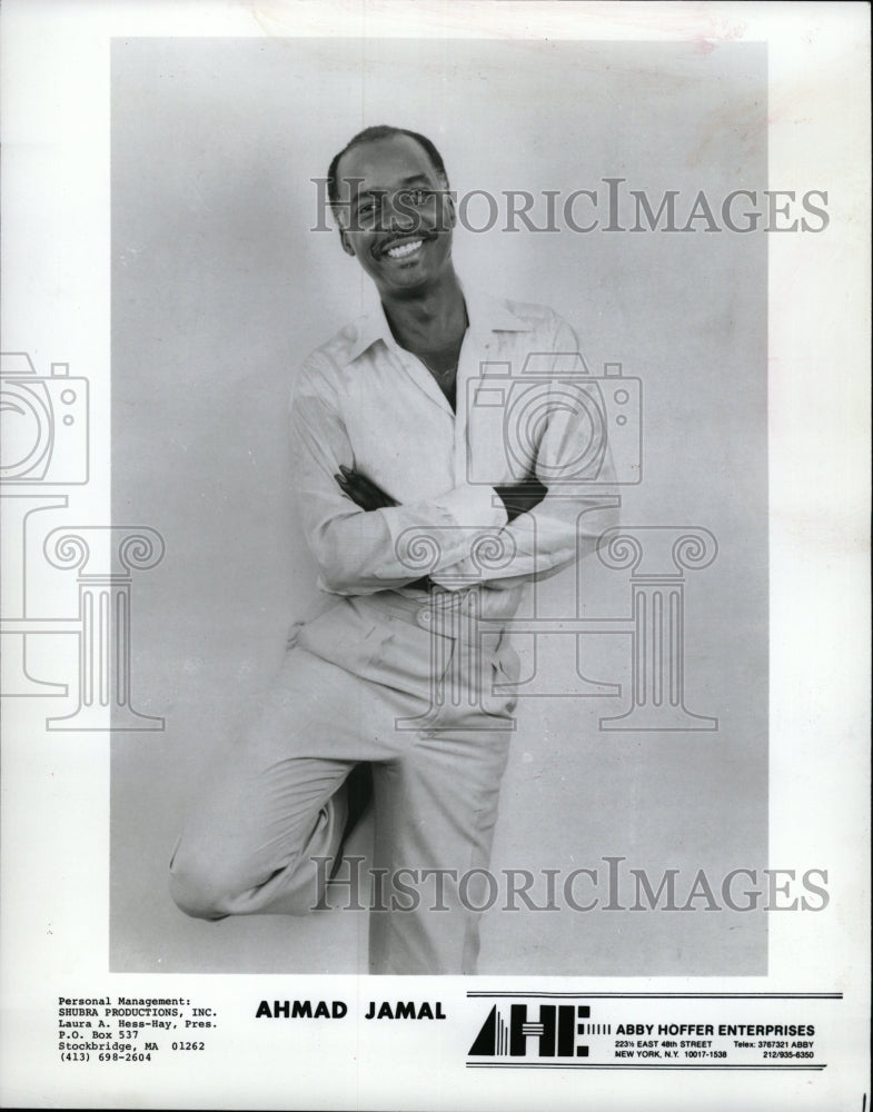 1987 Press Photo Ahmad Jamal - RRW08899 - Historic Images