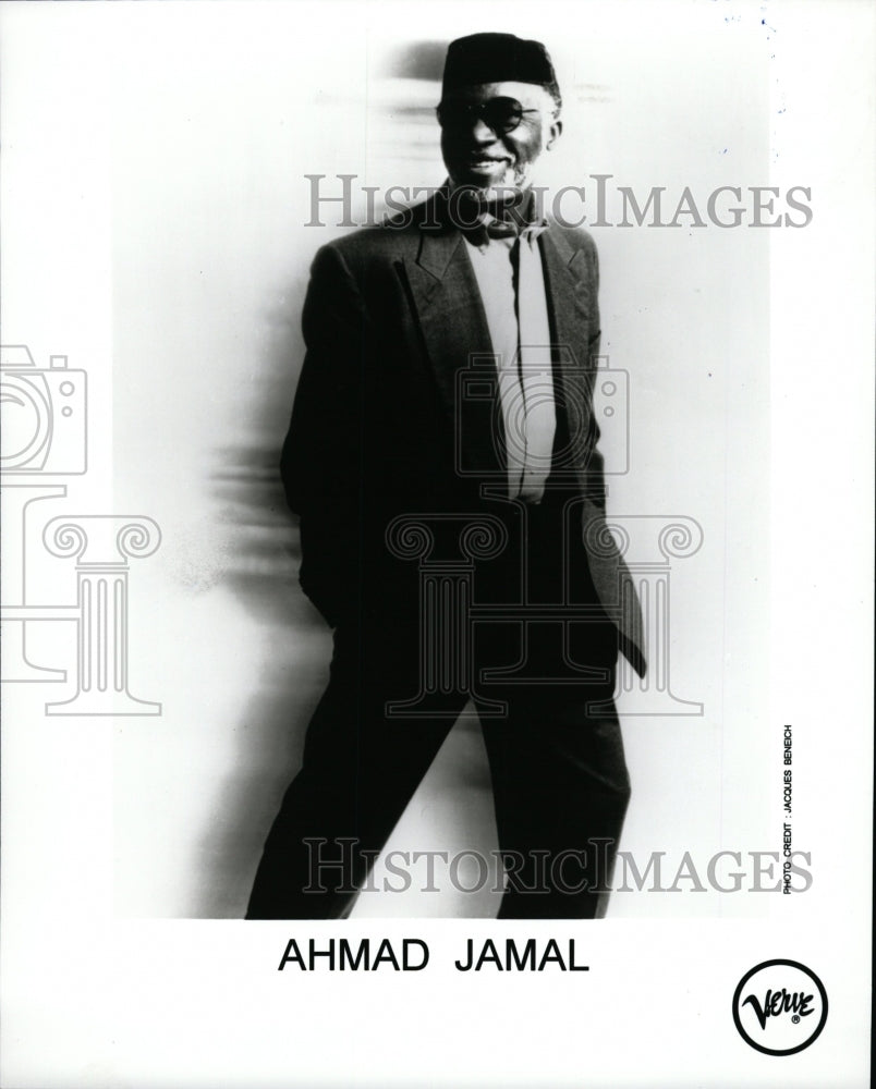 1996 Press Photo Ahmad Jamal, jazz pianist, composer - RRW08925 - Historic Images