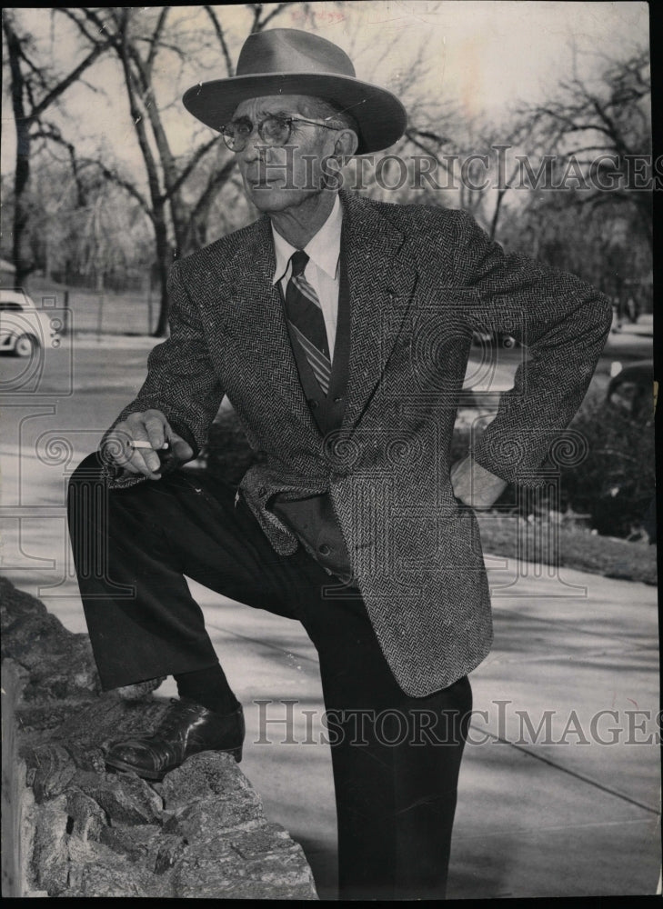 1953 Press Photo Clyde Hill Director Denver City Park - RRW08935 - Historic Images