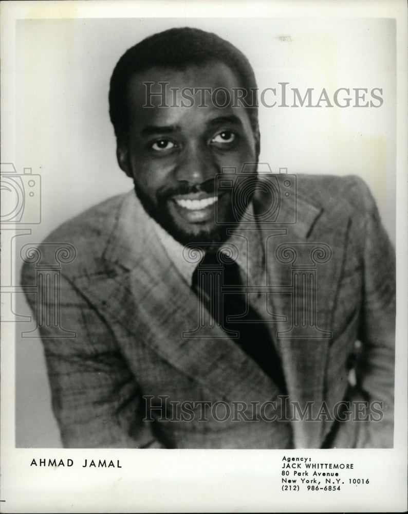 1979 Press Photo Panist Ahmad Jamal - RRW09027 - Historic Images