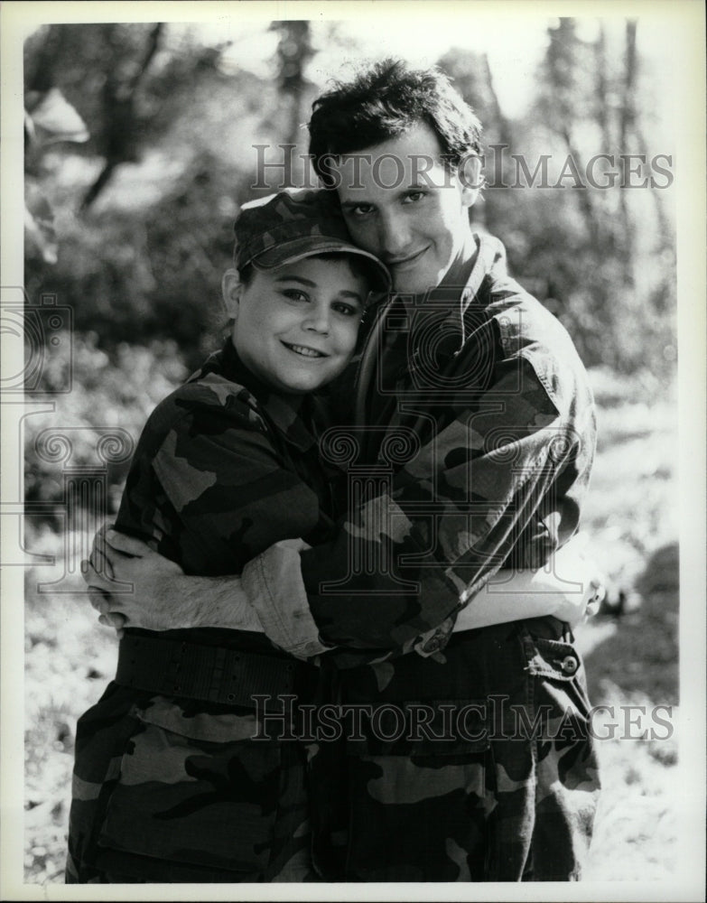 1986 Press Photo Dana Hill-Keith Gordon,&quot;Combat High&quot; - RRW09037 - Historic Images