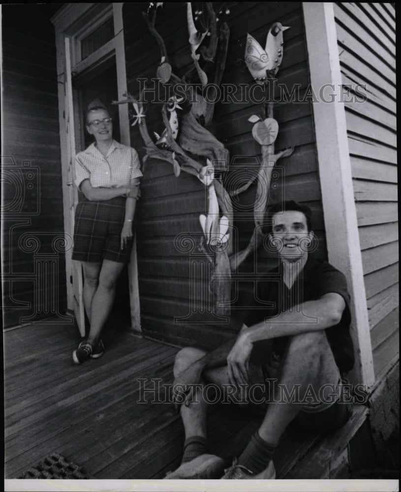 1961 Press Photo Margaret and Duane Johnson - RRW09149 - Historic Images