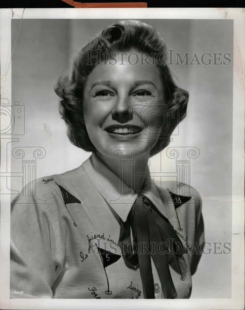 1954 Press Photo June Allyson Actress MGM Contract Star - RRW09181 - Historic Images