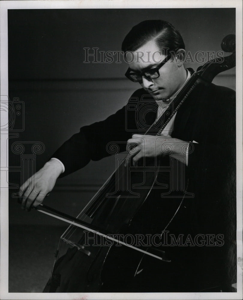 1969 Press Photo Marc Johnson/Symphony/Cello - RRW09227 - Historic Images