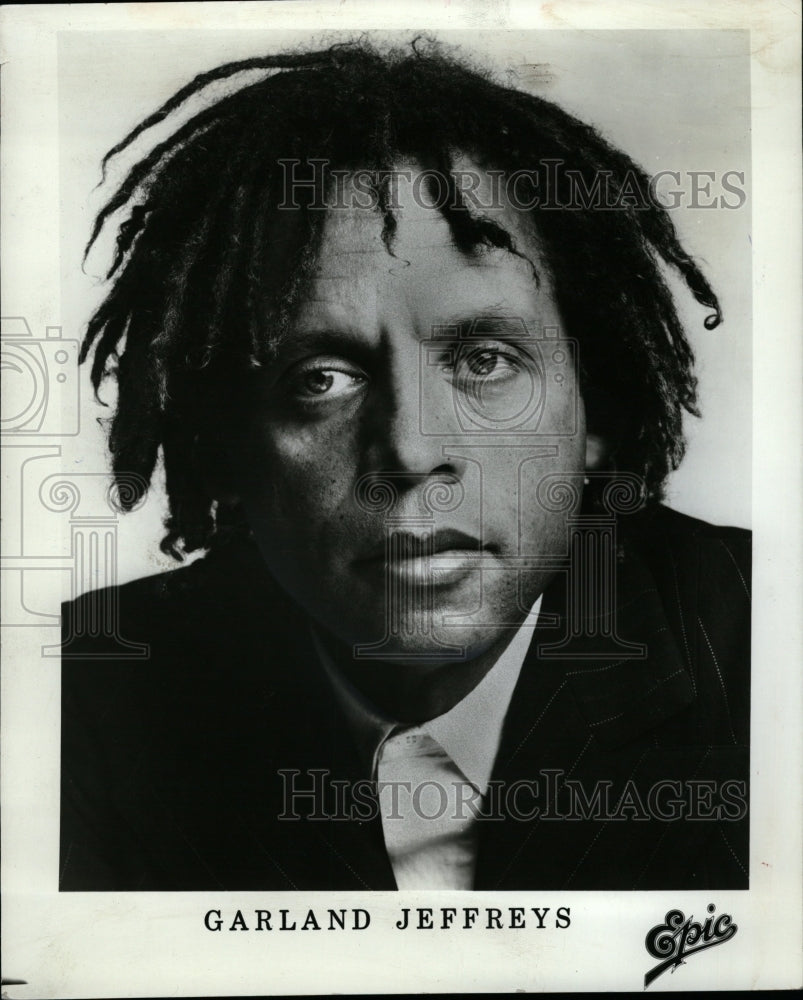 1981 Press Photo Garland Jeffreys Blues Soul Singer - RRW09275 - Historic Images