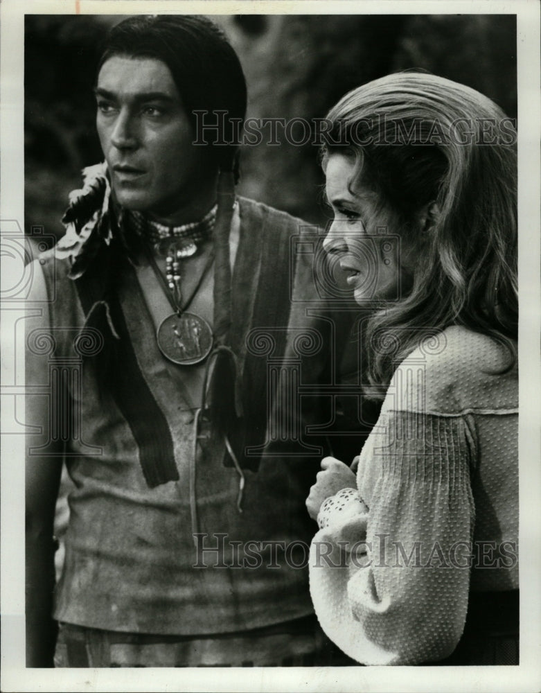 1970 Press Photo Rick Jason Prudence & the Chief Movie - RRW09327 - Historic Images