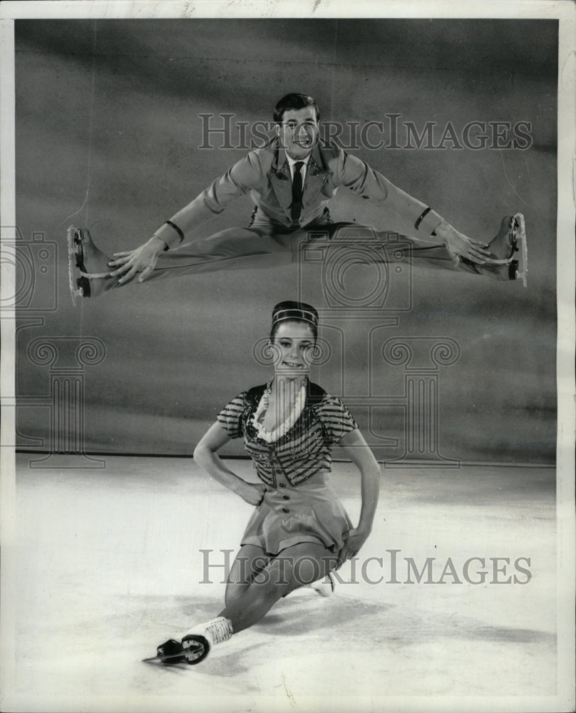 1965 Press Photo Otto and Maria Jelinek Ice Capades - RRW09333 - Historic Images