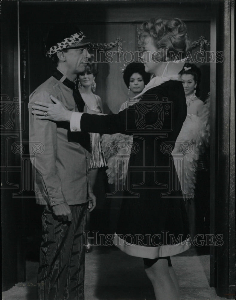 1969 Press Photo Comedy Actor Don Knotts & Anne Francis - RRW09533 - Historic Images