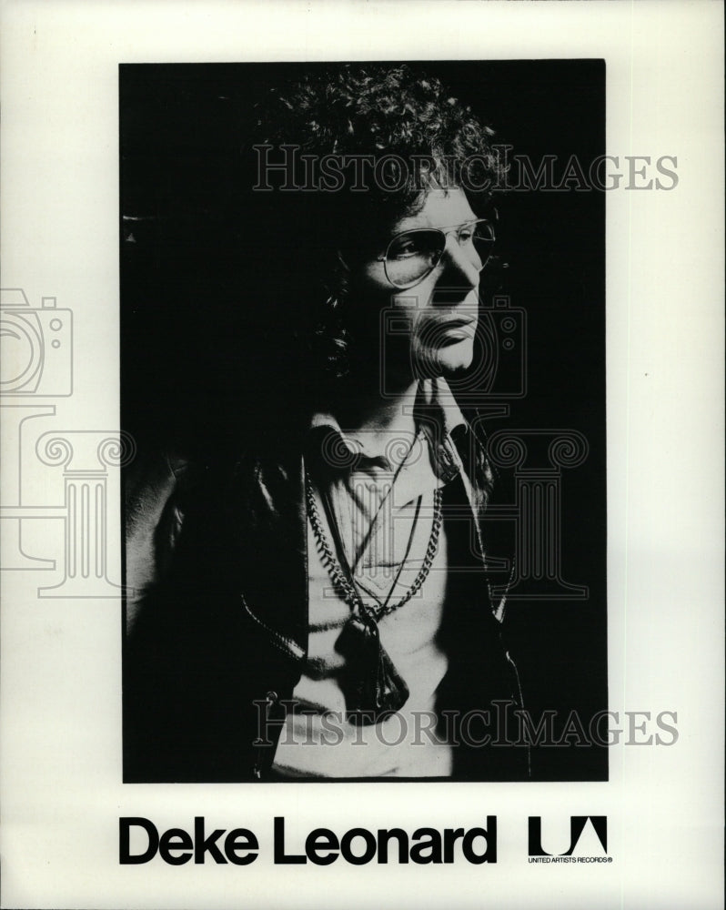 1974 Press Photo Deke Leonard rock musician Iceberg - RRW09579 - Historic Images