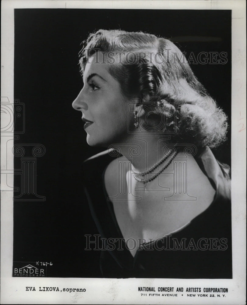 1959 Press Photo Eva Likova Operatic Soprano New York - RRW09661 - Historic Images