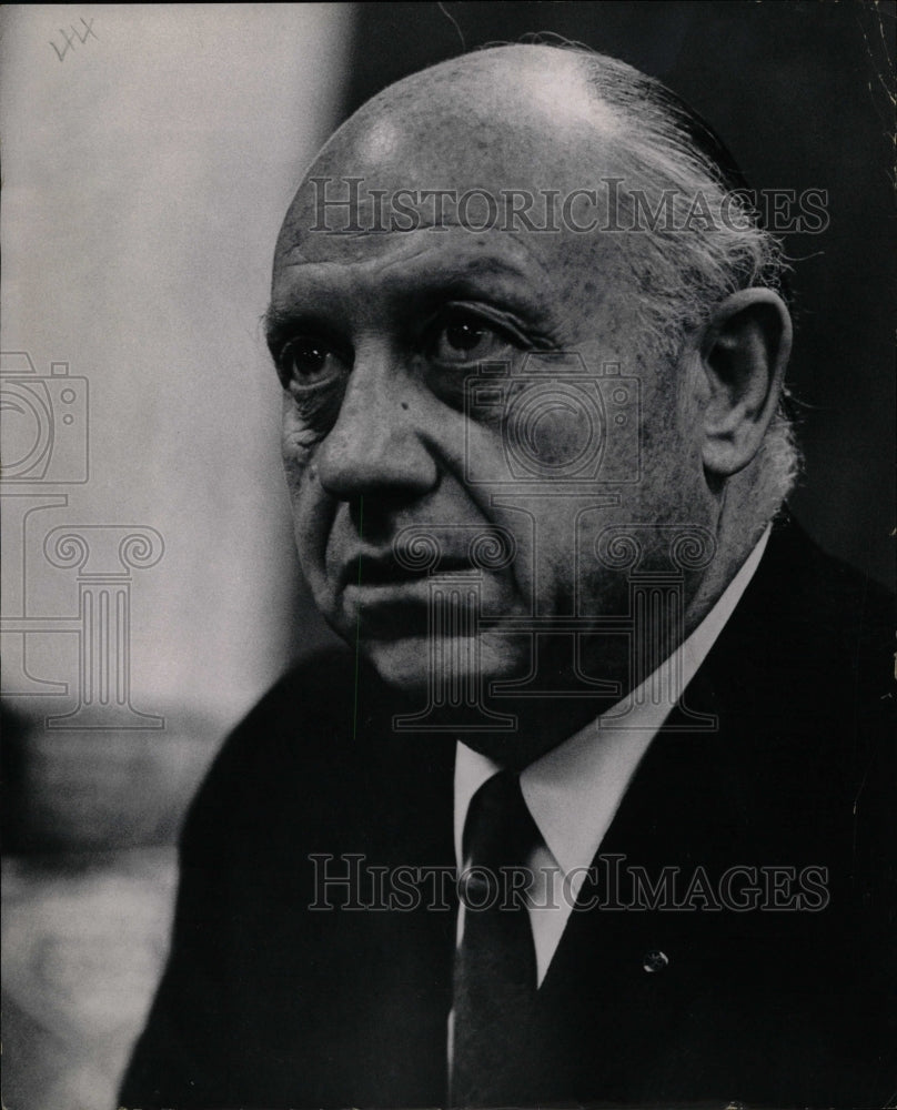 1966 Press Photo Senatoe Jacob Javit Race - RRW09729 - Historic Images