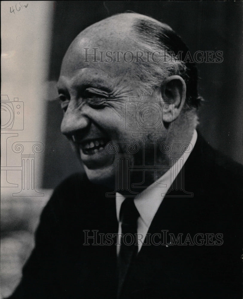 1966 Press Photo New York Senator Politics Jacob Javits - RRW09733 - Historic Images