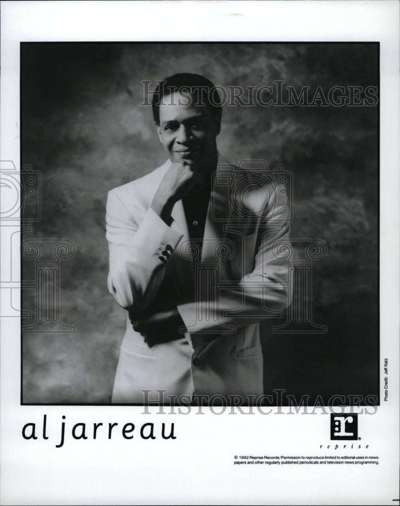 1992 Press Photo Al Jarreau, vocalist - RRW09781 - Historic Images