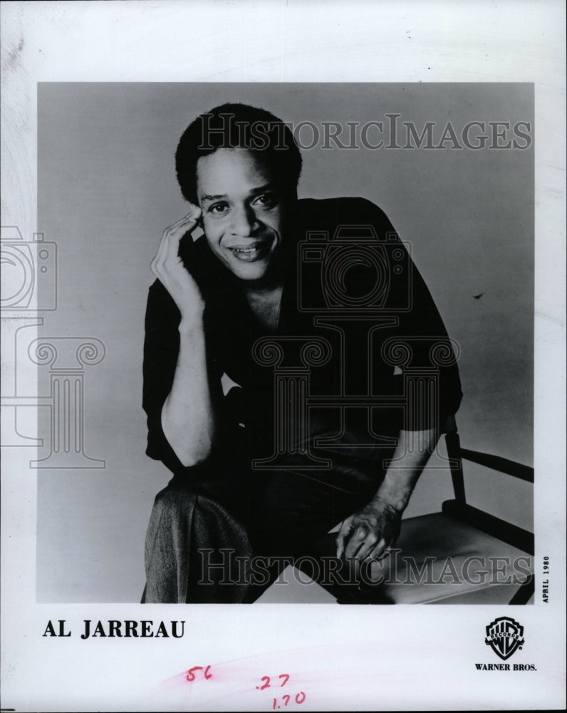 1980 Press Photo Al Jarreau Spyro Gyra Herbie Hancock - RRW09807 - Historic Images