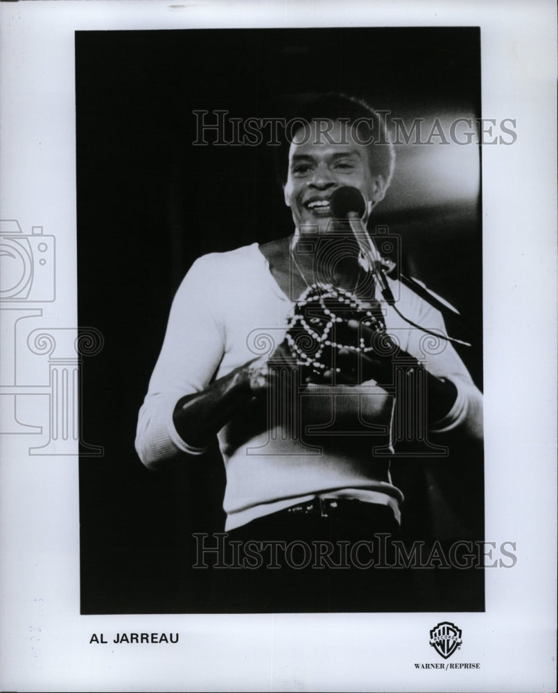 1979 Press Photo Alwin Al Lopez Jarreau Milwaukee Rock - RRW09811 - Historic Images