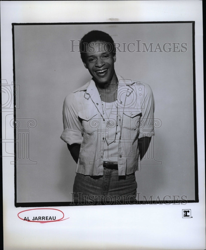 Press Photo Al Jarreau/Jazz Singer/Grammy Award - RRW09819 - Historic Images