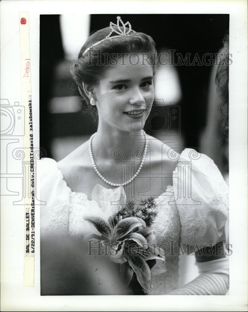 1991 Press Photo Sarah Doty Denver David Zalubowski. - RRW09937 - Historic Images