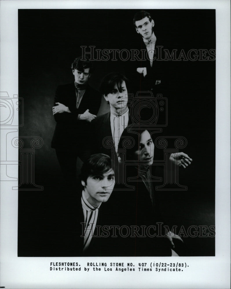 1983 Press Photo Fleshtones - RRW09949 - Historic Images