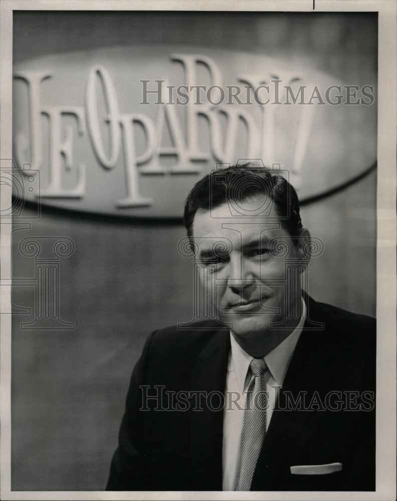 1964 Press Photo Host Jeopardy Art Fleming Show Game - RRW09965 - Historic Images