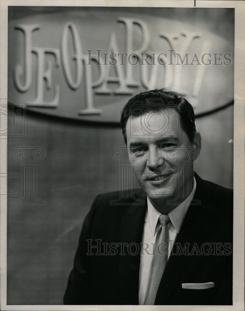 1965 Press Photo Art Fleming, Jeopardy TV-Host - RRW09971 - Historic Images