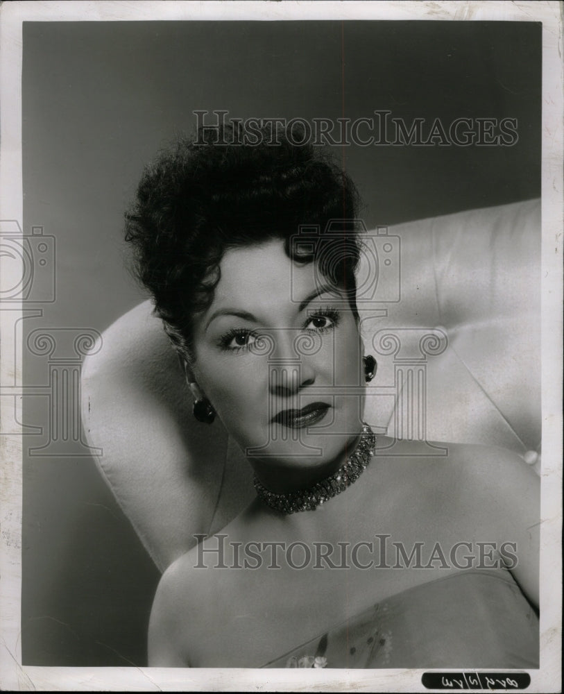 1958 Press Photo Ethel Merman/American Actress/Singer - RRW10017 - Historic Images