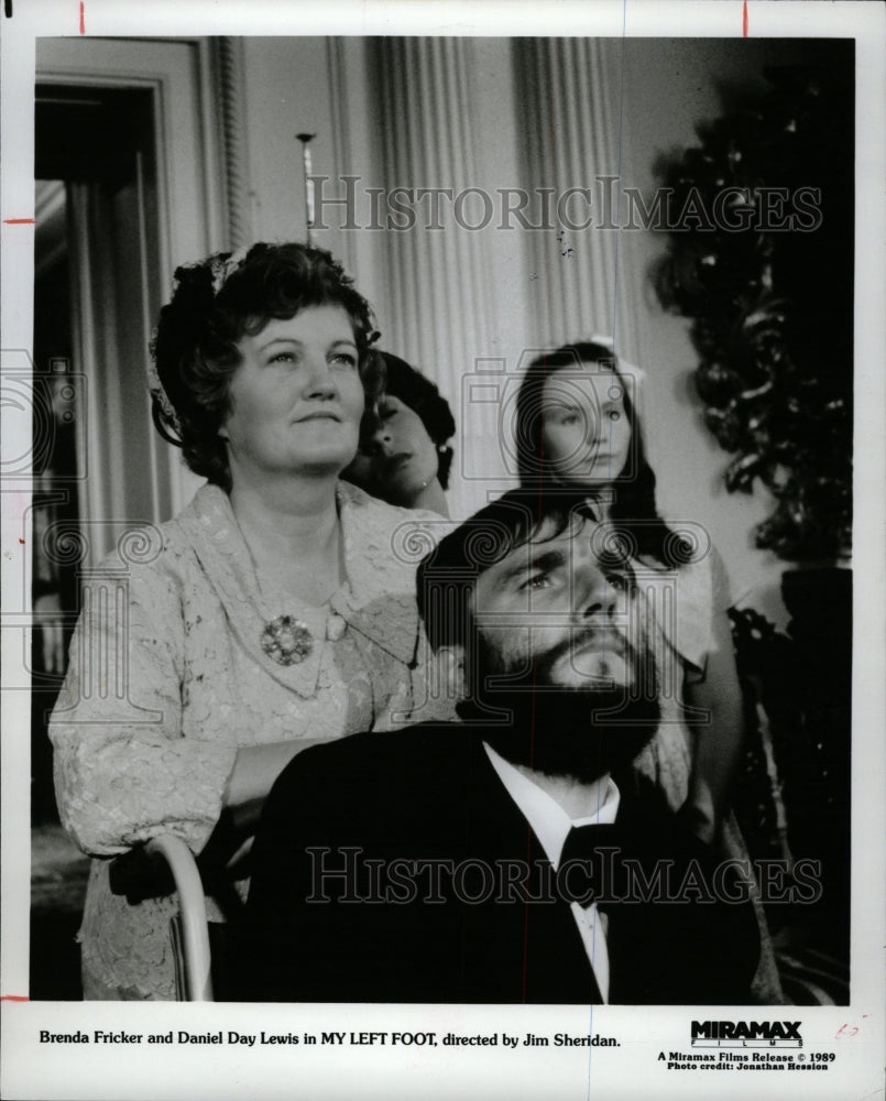 1990 Press Photo Brenda Fricker Actress Film Television - RRW10137 - Historic Images
