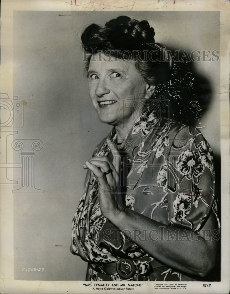 1975 Press Photo Actress Marjorie Main - RRW10155 - Historic Images
