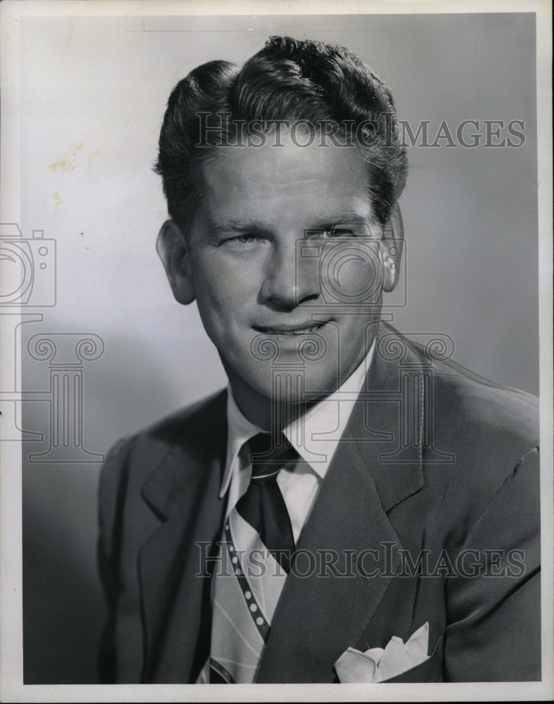 1951 Press Photo Snooky Lanson Singer Hit parade - RRW10203 - Historic Images